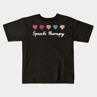 Speech Therapy - Language Learning Kids T-Shirt